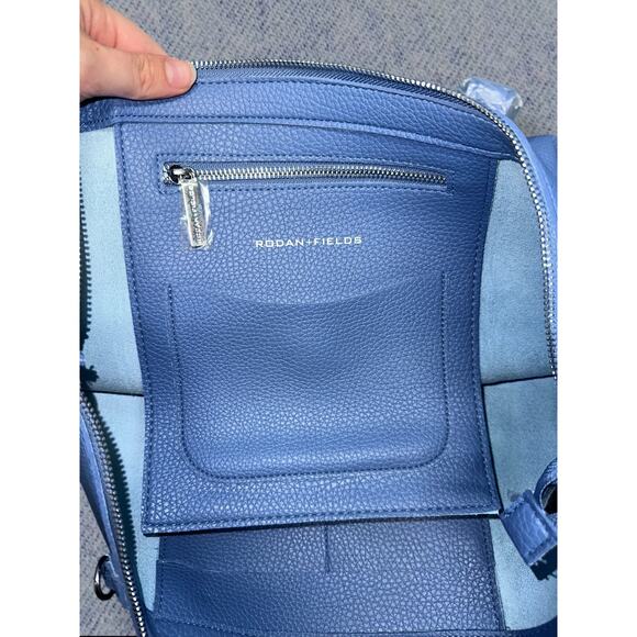 Rodan + Fields Classic Large Tote Handbag - Periwinkle Blue - Picture 7 of 10
